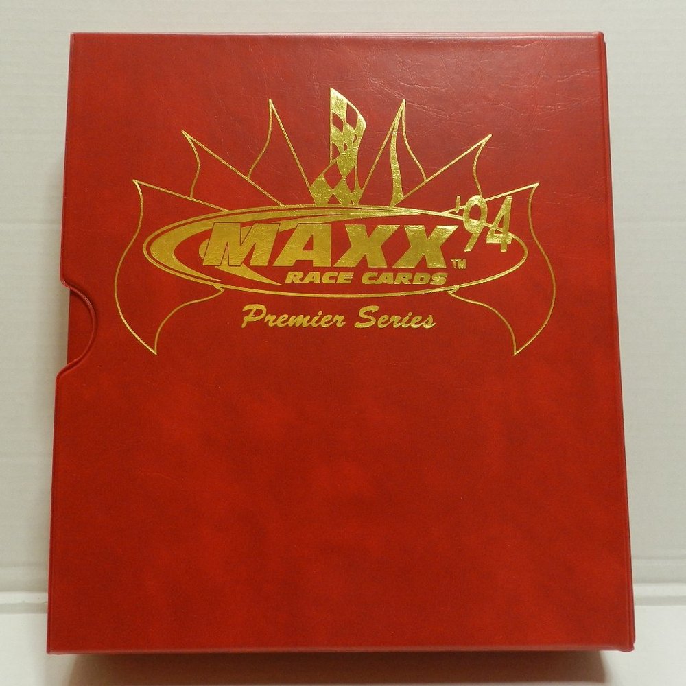 1994 MAXX Race Cards Premier Series case only no cards Nascar